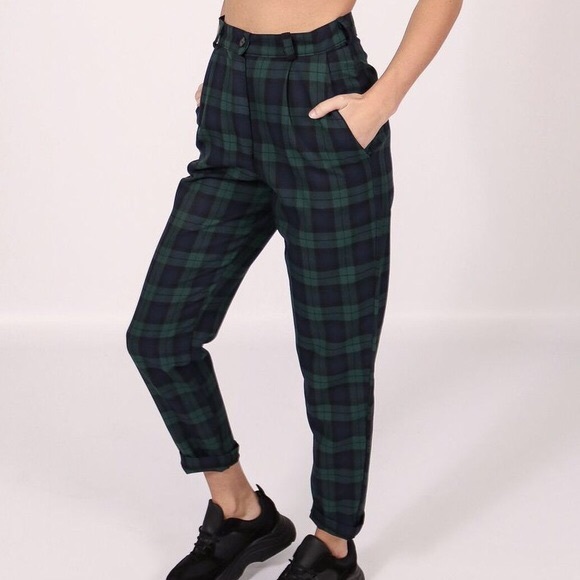 love too true Pants - LTT Brooke Classic Tartan Trouser NWOT